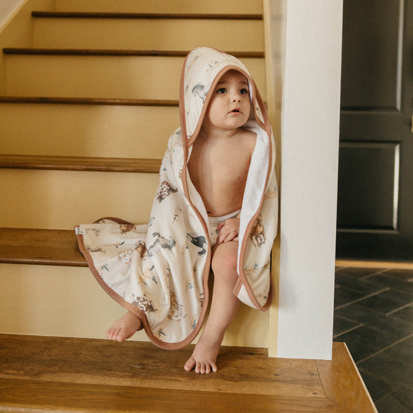 Copper Pearl - Montana Premium Knit Hooded Towel