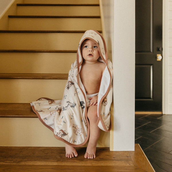Copper Pearl - Montana Premium Knit Hooded Towel