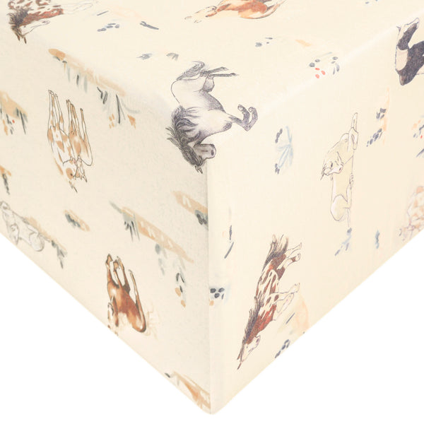 Copper Pearl - Montana Premium Crib Sheet