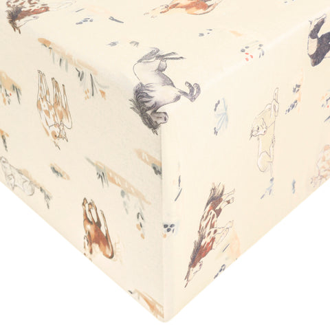 Copper Pearl - Montana Premium Crib Sheet