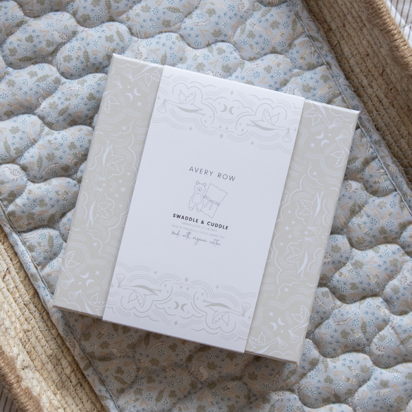 Avery Row - Swaddle & Cuddle Gift Set - Nature Trail