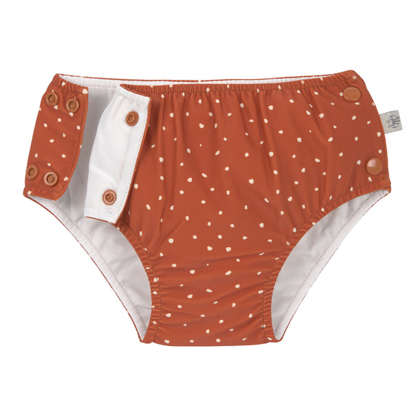 Lassig Swimwear / Snap Swim Diaper - Speckles Rust