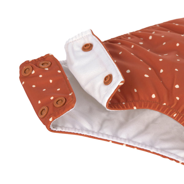 Lassig Swimwear / Snap Swim Diaper - Speckles Rust