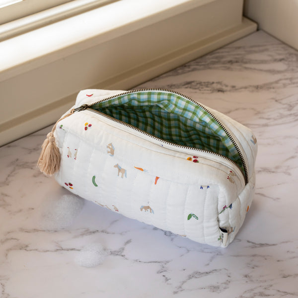 Avery Row - Wash Bag - Little Farm