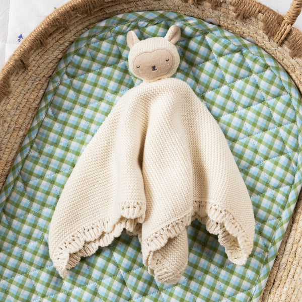 Avery Row - Cuddle Cloth - Sleepy Sheep