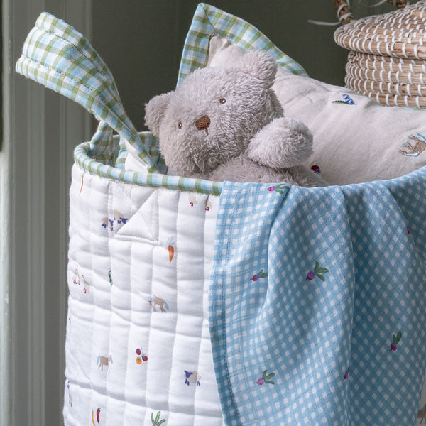 Avery Row - Muslin Swaddle - Radish