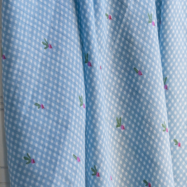 Avery Row - Muslin Swaddle - Radish