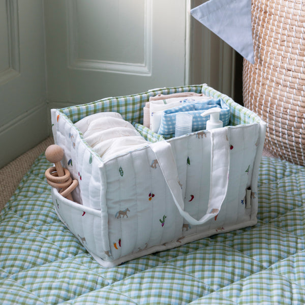 Avery Row - Nappy Caddy - Little Farm