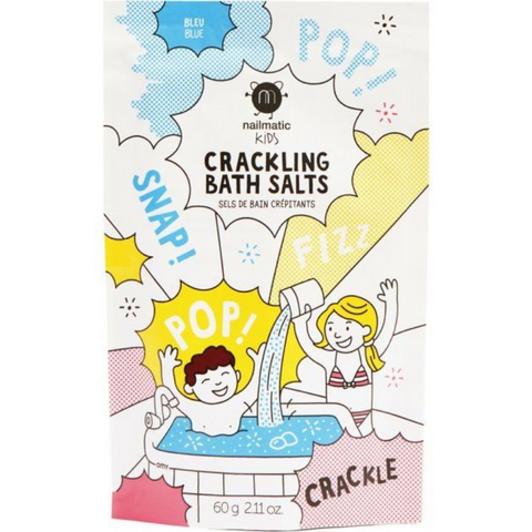 Nailmatic Kids - Crackling bath salts - Blue
