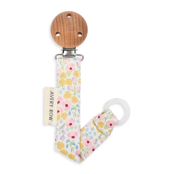 Avery Row - Pacifier clip - Wildflower Garden
