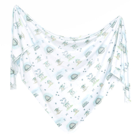 Copper Pearl - Grogu Swaddle Blanket