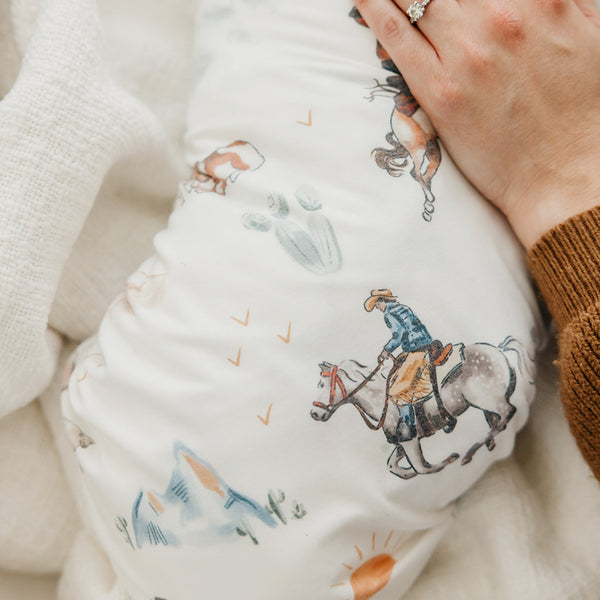 Copper Pearl - Boone Swaddle Blanket