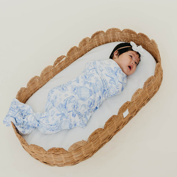 Copper Pearl - Vintage Carnival Bamboo Swaddle Blanket
