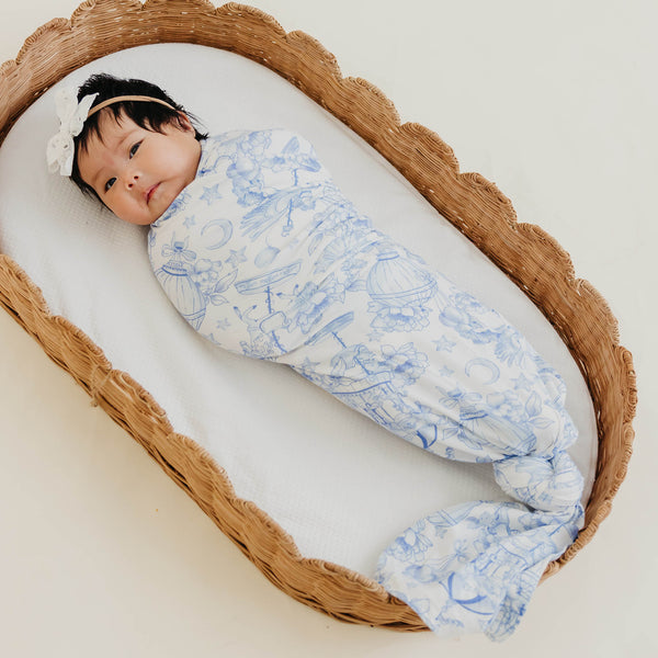 Copper Pearl - Vintage Carnival Bamboo Swaddle Blanket