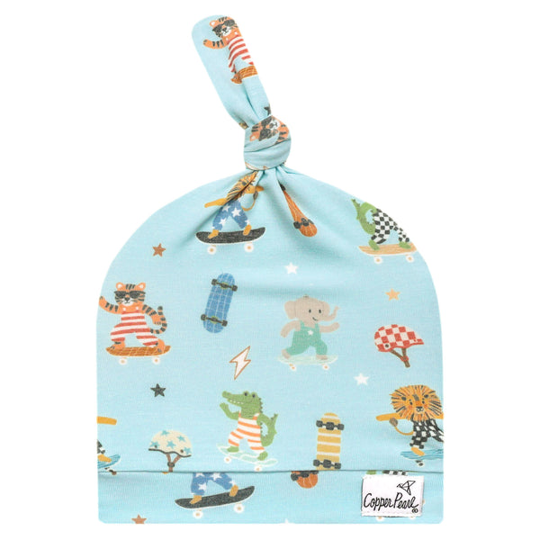 Copper Pearl - Tanner Top Knot Hat