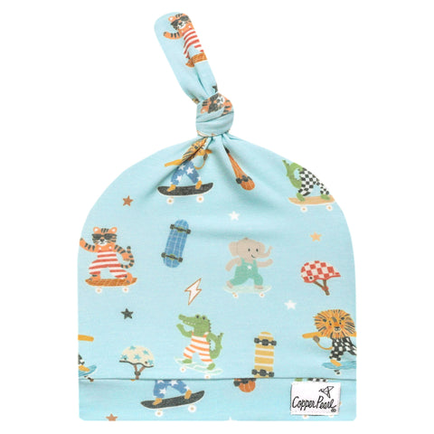 Copper Pearl - Tanner Top Knot Hat