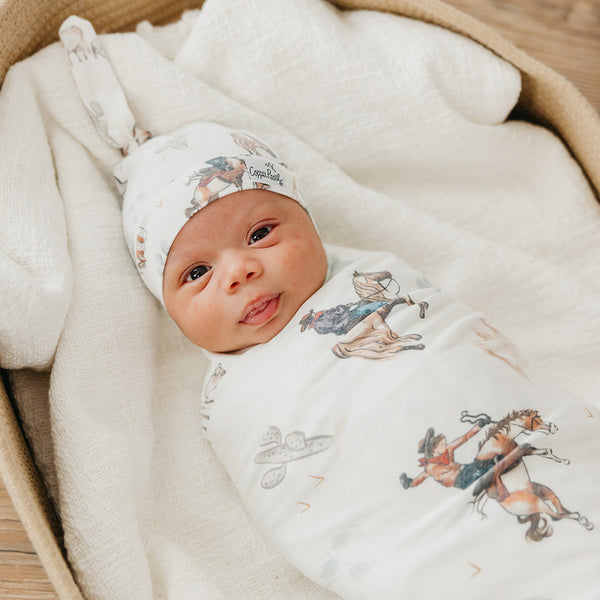 Copper Pearl - Boone Top Knot Hat