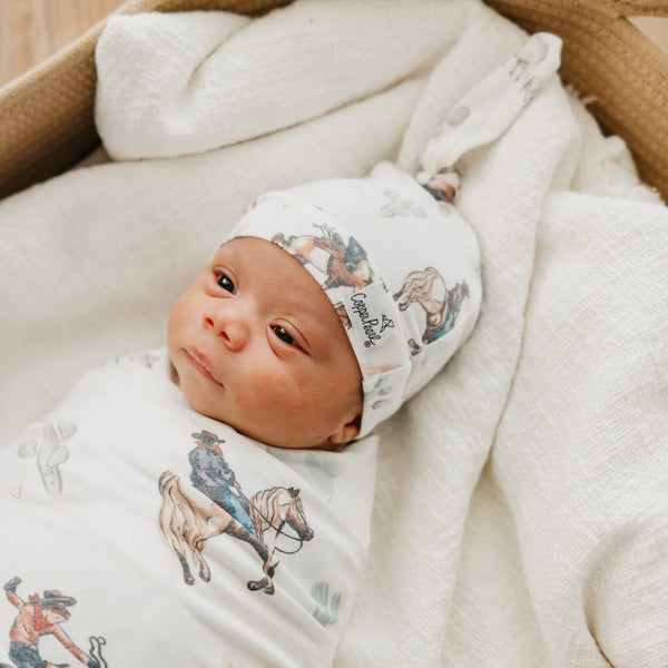 Copper Pearl - Boone Top Knot Hat