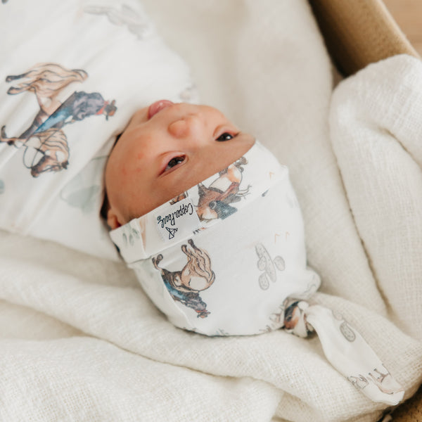 Copper Pearl - Boone Top Knot Hat