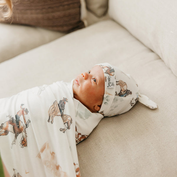 Copper Pearl - Boone Top Knot Hat