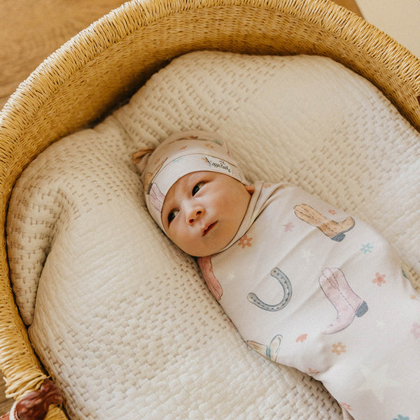 Copper Pearl - Cheyenne Top Knot Hat