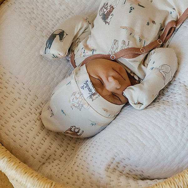 Copper Pearl - Montana Top Knot Hat