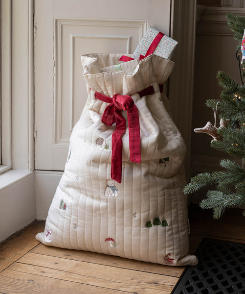 Avery Row - Christmas Present Sack - Polar Bear