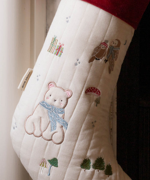 Avery Row - Christmas Stocking - Polar Bear