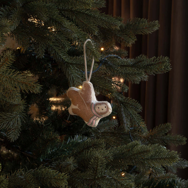 Avery Row - Embroidered Tree Decoration - Owlet