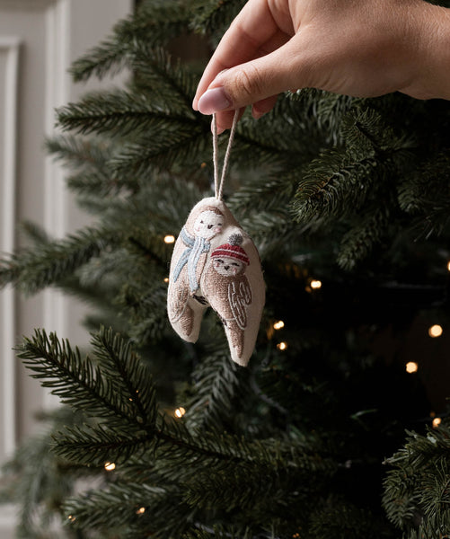 Avery Row - Christmas Tree Decoration Single - Owls