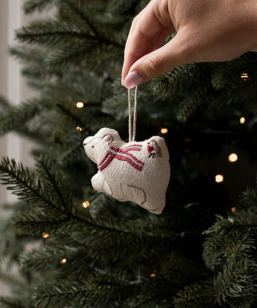 Avery Row - Christmas Tree Decoration Single - Polar Bear