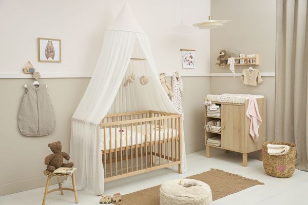 Meyco Baby - Canopy - Plume - Off White