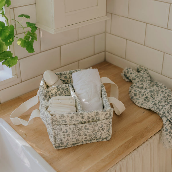 Elodie Details - Diaper Caddy - Garden Leo Toile