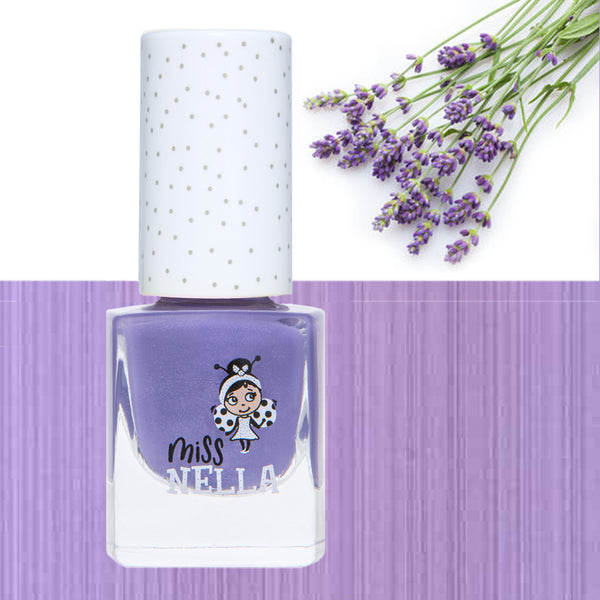 Miss Nella - Peel Off Nail Polish - Sweet Lavender - Deep Violet