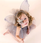 Mimi & Lula - Gold Sparkle Sequin Star Wand