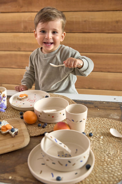 Lassig - 4babies - Spoon Set - Little Mateys  - Spicy Orange