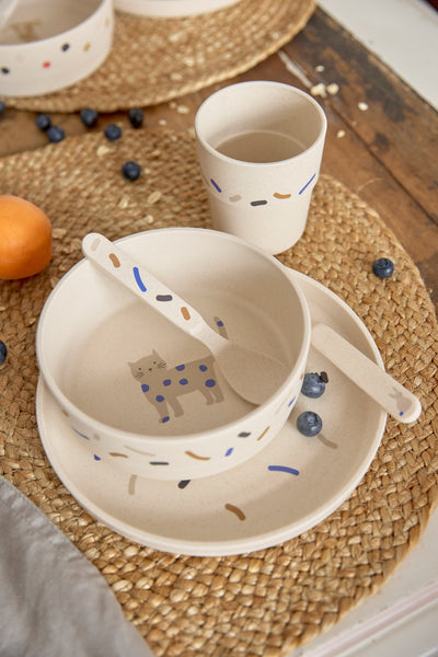 Lassig - 4babies - Spoon Set - Little Mateys  - Spicy Orange