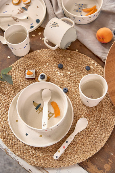 Lassig - 4babies - Spoon Set - Little Mateys  - Spicy Orange