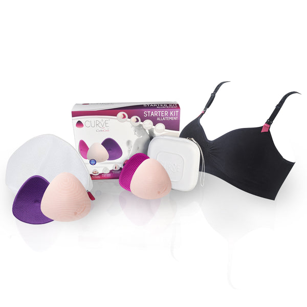 Curve - Breastfeeding Starter Kit - Black Bra - Prepack of 1 - $55.00